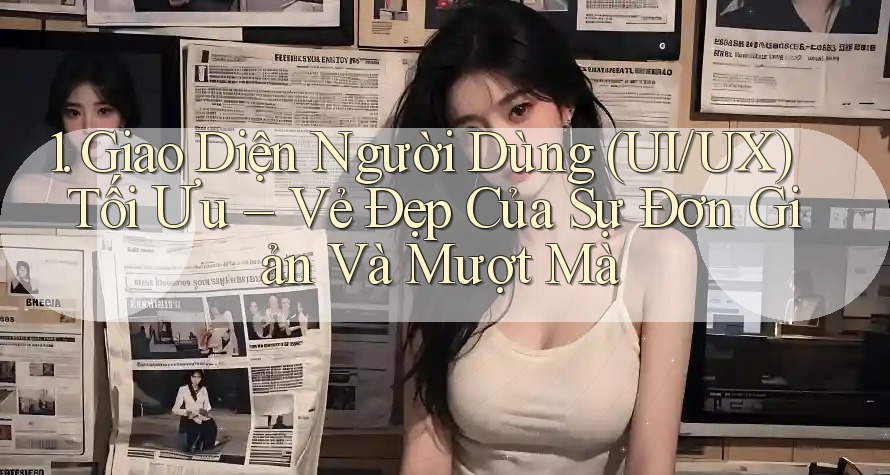 1. Giao Diện Người Dùng (UI/UX) Tối Ưu – Vẻ Đẹp Của Sự Đơn Giản Và Mượt Mà