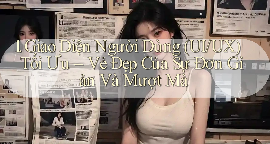 1. Giao Diện Người Dùng (UI/UX) Tối Ưu – Vẻ Đẹp Của Sự Đơn Giản Và Mượt Mà 1. Giao Diện Người Dùng (UI/UX) Tối Ưu – Vẻ Đẹp Của Sự Đơn Giản Và Mượt Mà