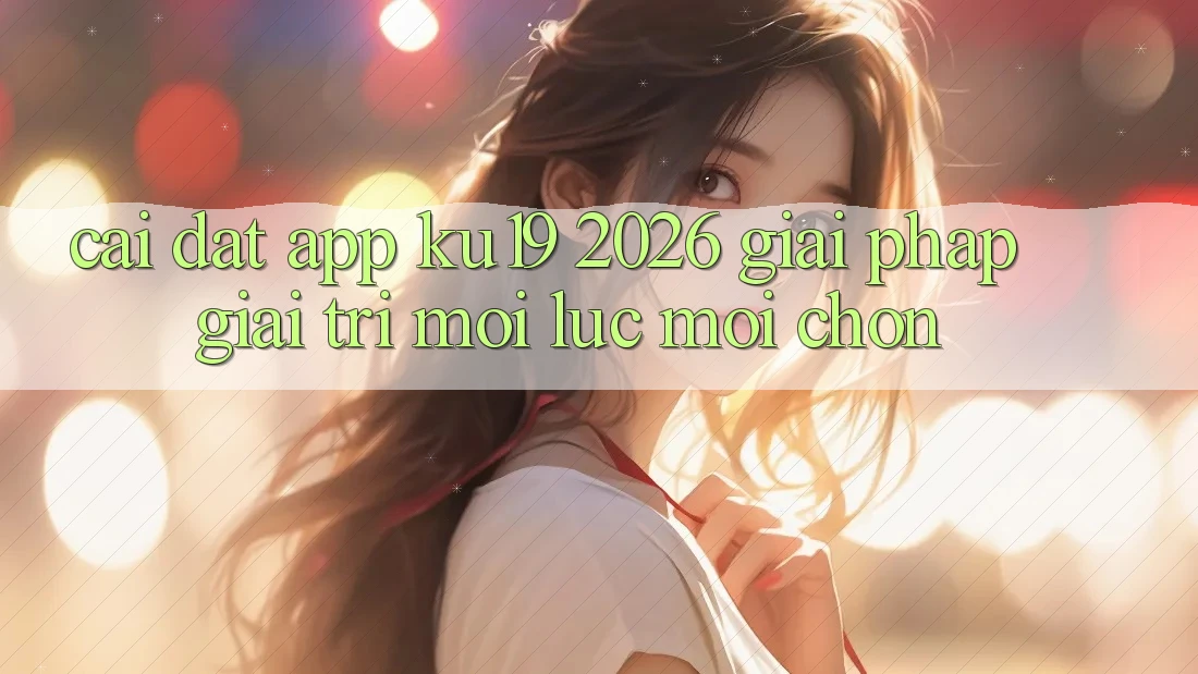 Cài đặt App ku19 2026 - Giải Pháp Giải Trí Mọi Lúc Mọi chốn