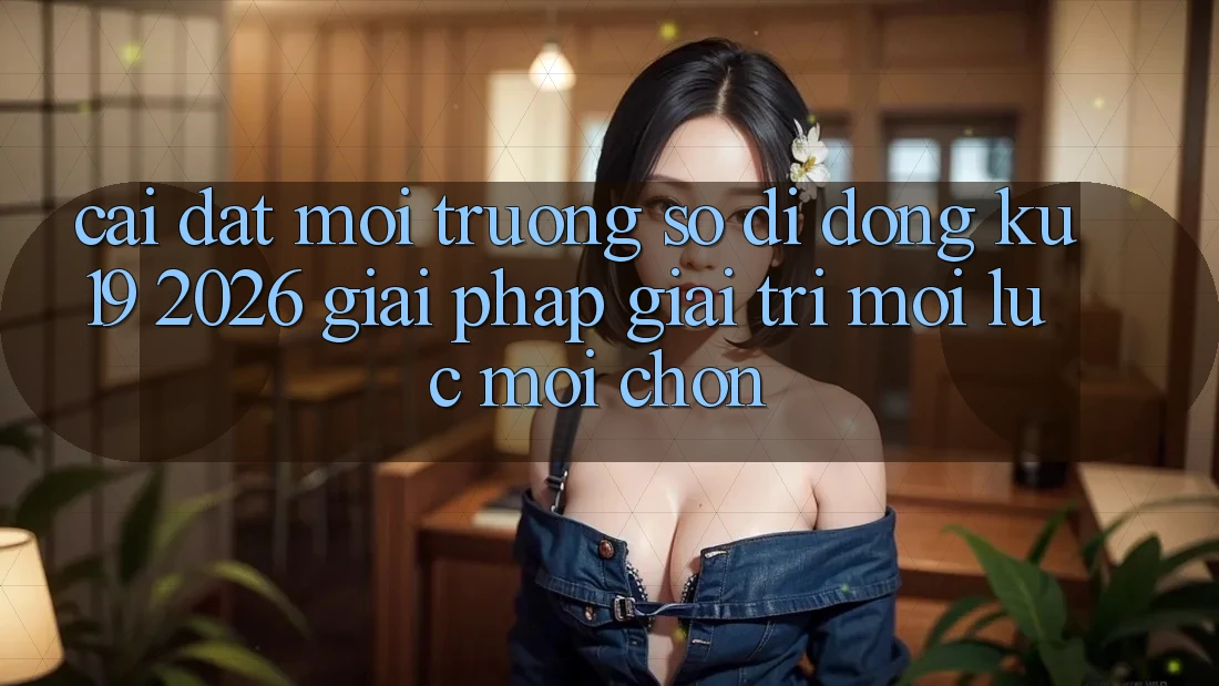 Cài đặt Môi trường số di động ku19 2026 - Giải Pháp Giải Trí Mọi Lúc Mọi chốn Cài đặt Môi trường số di động ku19 2026 - Giải Pháp Giải Trí Mọi Lúc Mọi chốn