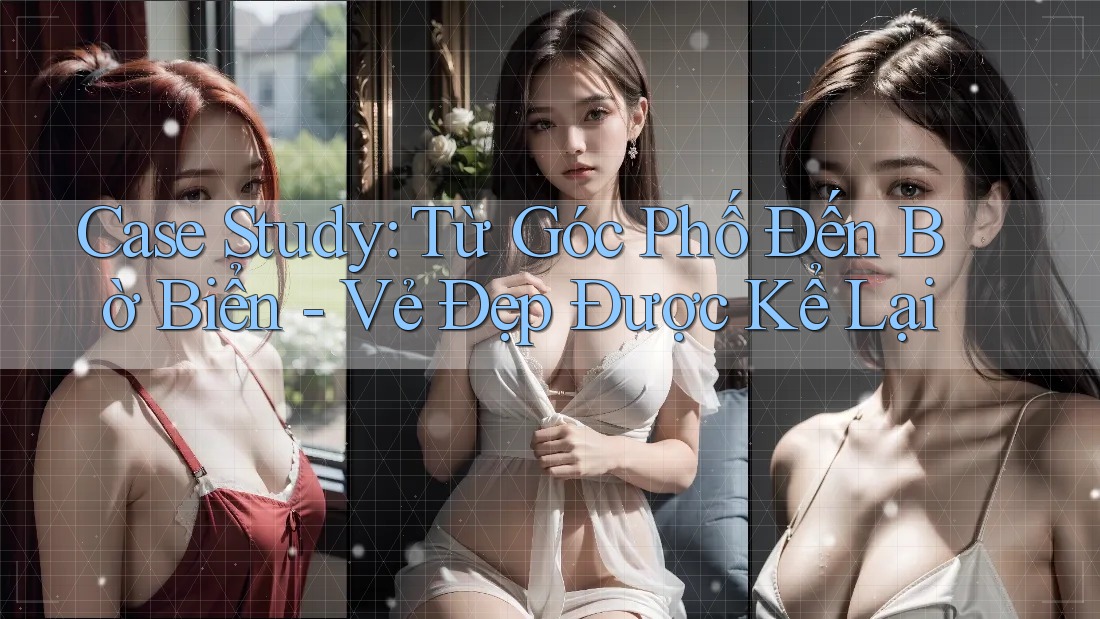 Case Study: Từ Góc Phố Đến Bờ Biển - Vẻ Đẹp Được Kể Lại Case Study: Từ Góc Phố Đến Bờ Biển - Vẻ Đẹp Được Kể Lại