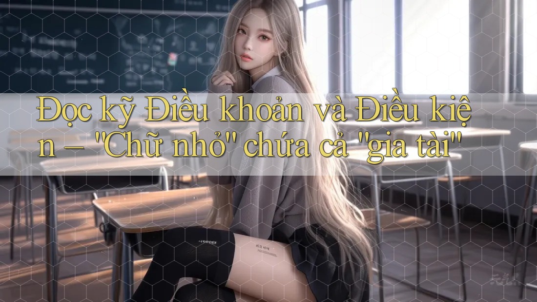 Đọc kỹ Điều khoản và Điều kiện – “Chữ nhỏ” chứa cả “gia tài”