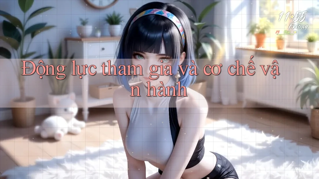 Động lực tham gia và cơ chế vận hành Động lực tham gia và cơ chế vận hành