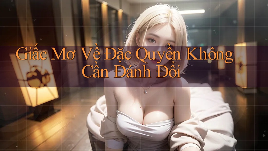 Giấc Mơ Về Đặc Quyền Không Cần Đánh Đổi Giấc Mơ Về Đặc Quyền Không Cần Đánh Đổi