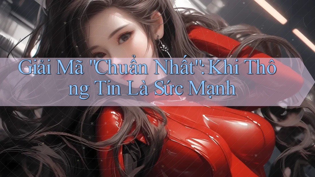 Giải Mã “Chuẩn Nhất”: Khi Thông Tin Là Sức Mạnh Giải Mã “Chuẩn Nhất”: Khi Thông Tin Là Sức Mạnh