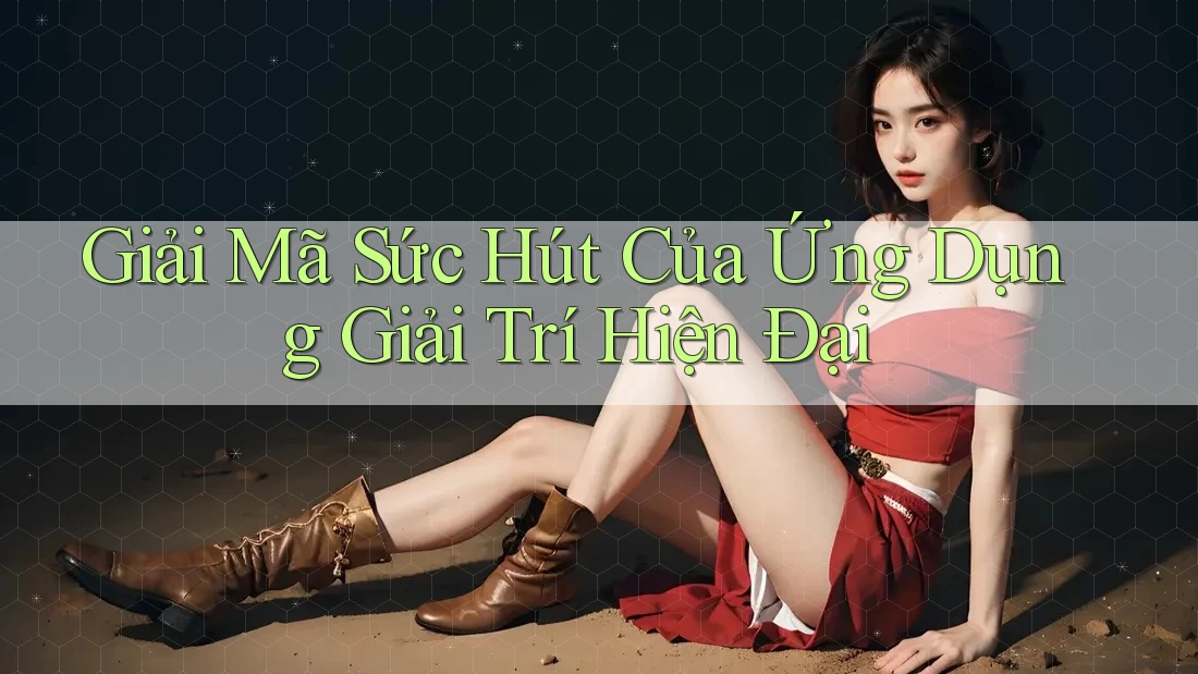 Giải Mã Sức Hút Của Ứng Dụng Giải Trí Hiện Đại Giải Mã Sức Hút Của Ứng Dụng Giải Trí Hiện Đại