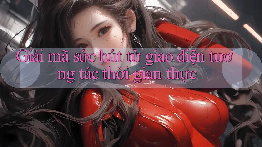 Giải mã sức hút từ giao diện tương tác thời gian thực