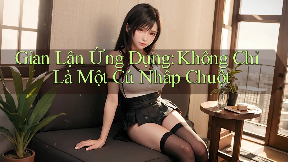 Gian Lận Ứng Dụng: Không Chỉ Là Một Cú Nhấp Chuột
