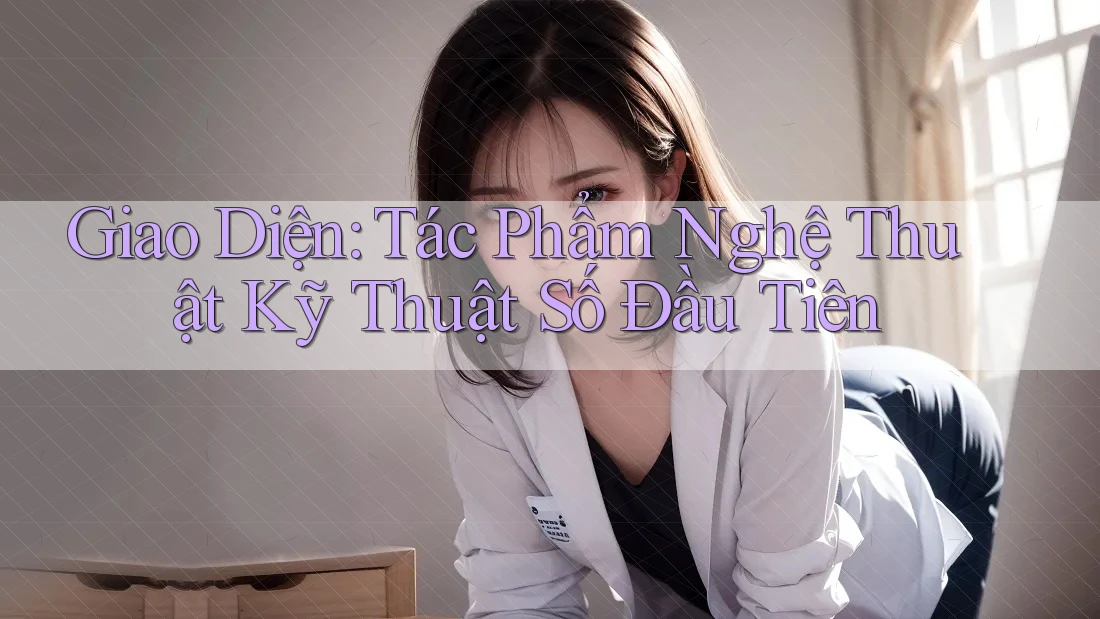 Giao Diện: Tác Phẩm Nghệ Thuật Kỹ Thuật Số Đầu Tiên Giao Diện: Tác Phẩm Nghệ Thuật Kỹ Thuật Số Đầu Tiên