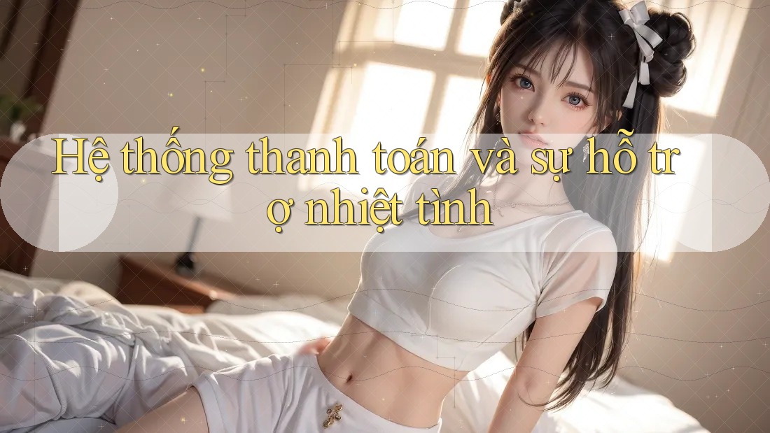 Hệ thống thanh toán và sự hỗ trợ nhiệt tình