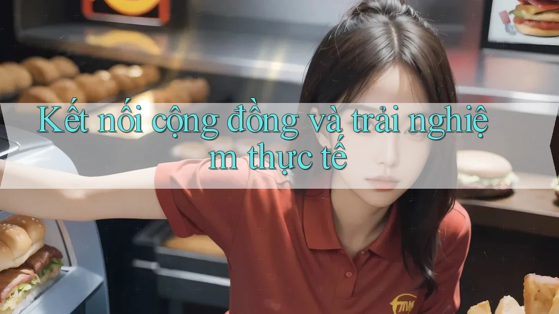 Kết nối cộng đồng và trải nghiệm thực tế Kết nối cộng đồng và trải nghiệm thực tế
