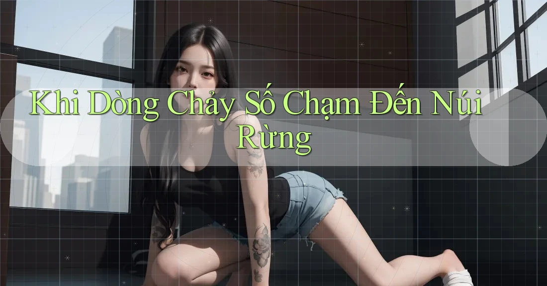 Khi Dòng Chảy Số Chạm Đến Núi Rừng Khi Dòng Chảy Số Chạm Đến Núi Rừng