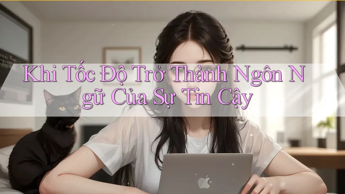 Khi Tốc Độ Trở Thành Ngôn Ngữ Của Sự Tin Cậy Khi Tốc Độ Trở Thành Ngôn Ngữ Của Sự Tin Cậy