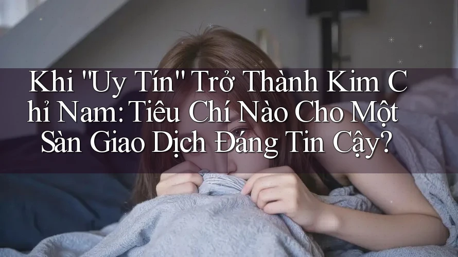 Khi “Uy Tín” Trở Thành Kim Chỉ Nam: Tiêu Chí Nào Cho Một Sàn Giao Dịch Đáng Tin Cậy? Khi “Uy Tín” Trở Thành Kim Chỉ Nam: Tiêu Chí Nào Cho Một Sàn Giao Dịch Đáng Tin Cậy?