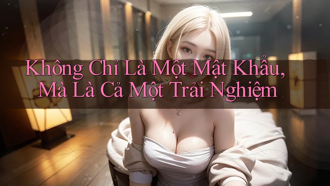 Không Chỉ Là Một Mật Khẩu, Mà Là Cả Một Trải Nghiệm