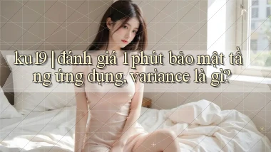 ku19 đánh giá 1 phút bảo mật tầng ứng dụng, variance là gì