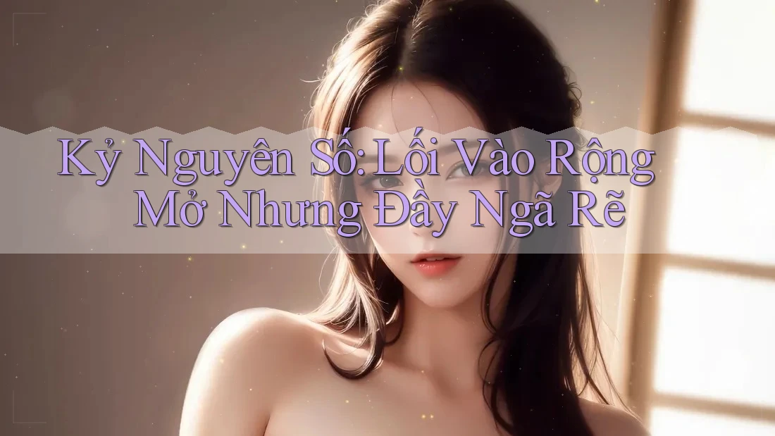 Kỷ Nguyên Số: Lối Vào Rộng Mở Nhưng Đầy Ngã Rẽ