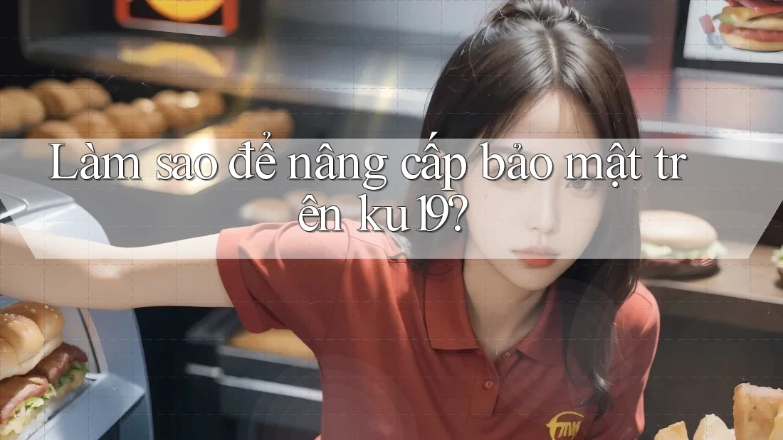 Làm sao để nâng cấp bảo mật trên ku19?
