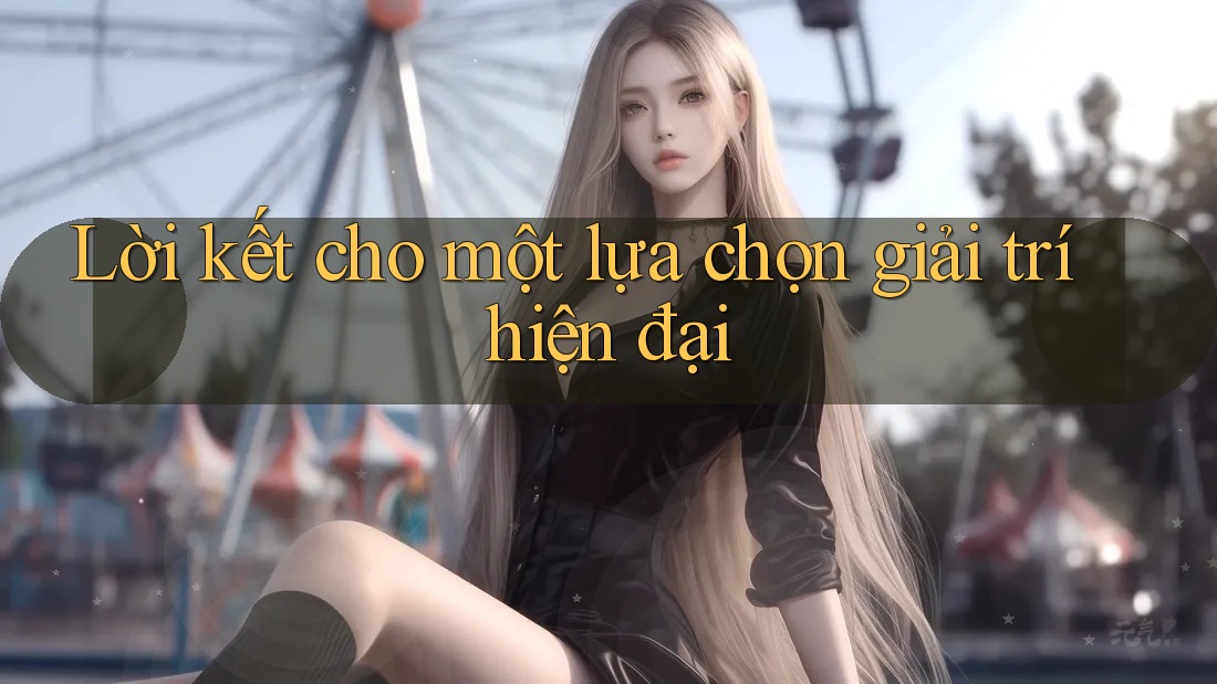 Lời kết cho một lựa chọn giải trí hiện đại
