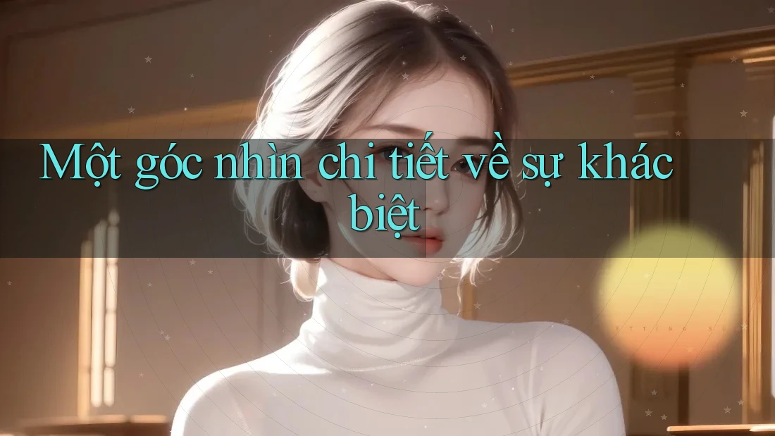 Một góc nhìn chi tiết về sự khác biệt