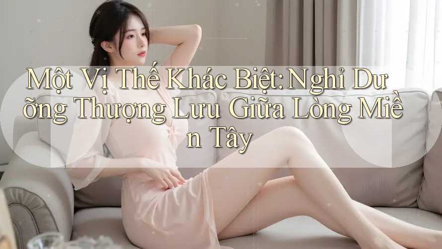 Một Vị Thế Khác Biệt: Nghỉ Dưỡng Thượng Lưu Giữa Lòng Miền Tây Một Vị Thế Khác Biệt: Nghỉ Dưỡng Thượng Lưu Giữa Lòng Miền Tây