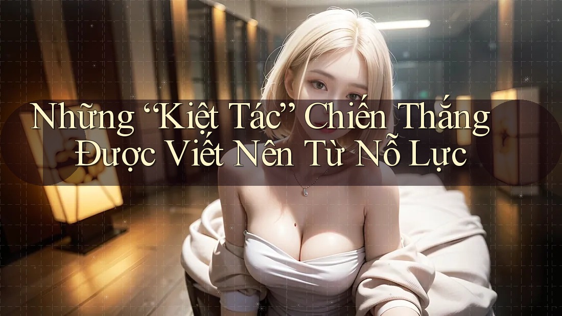 Những “Kiệt Tác” Chiến Thắng Được Viết Nên Từ Nỗ Lực