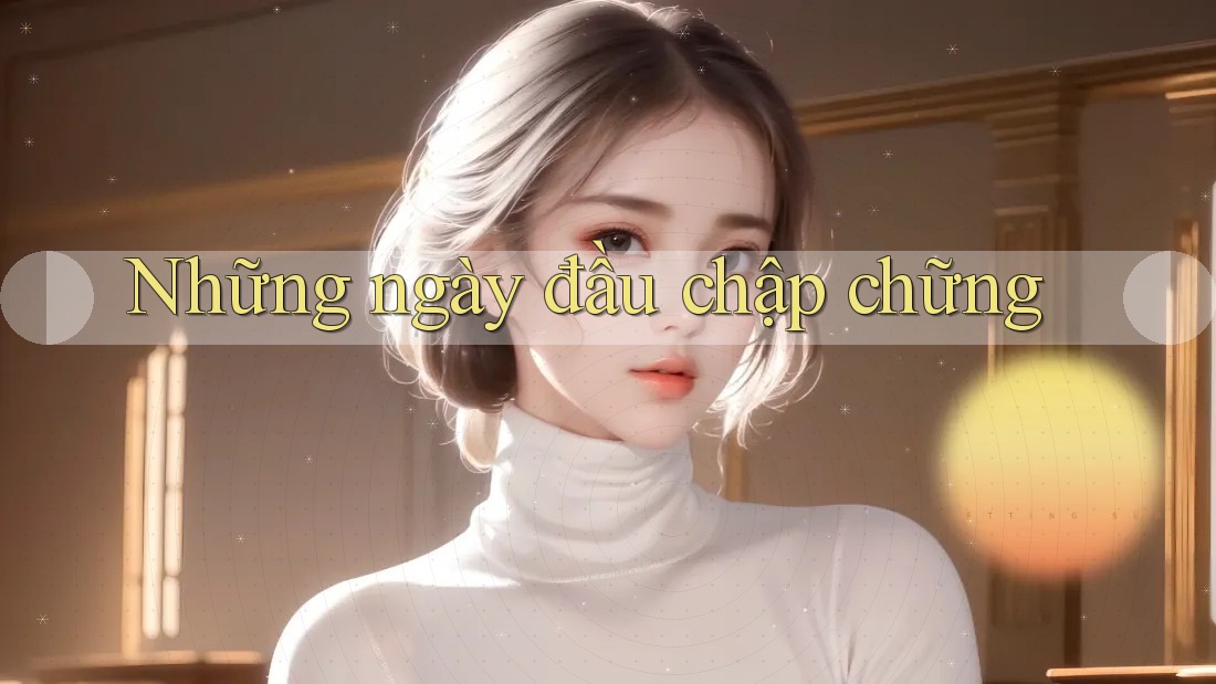 Những ngày đầu chập chững