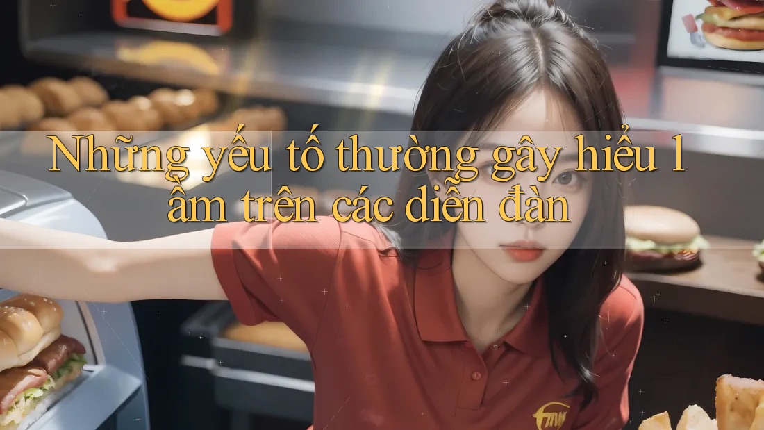 Những yếu tố thường gây hiểu lầm trên các diễn đàn
