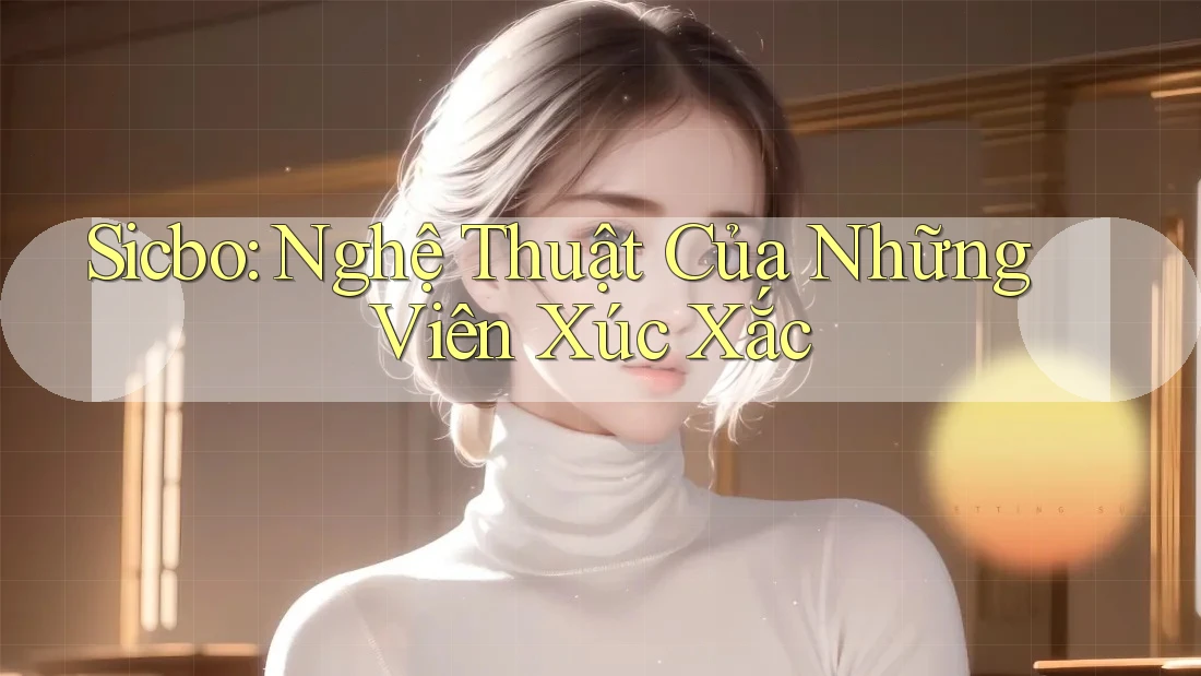 Sicbo: Nghệ Thuật Của Những Viên Xúc Xắc Sicbo: Nghệ Thuật Của Những Viên Xúc Xắc
