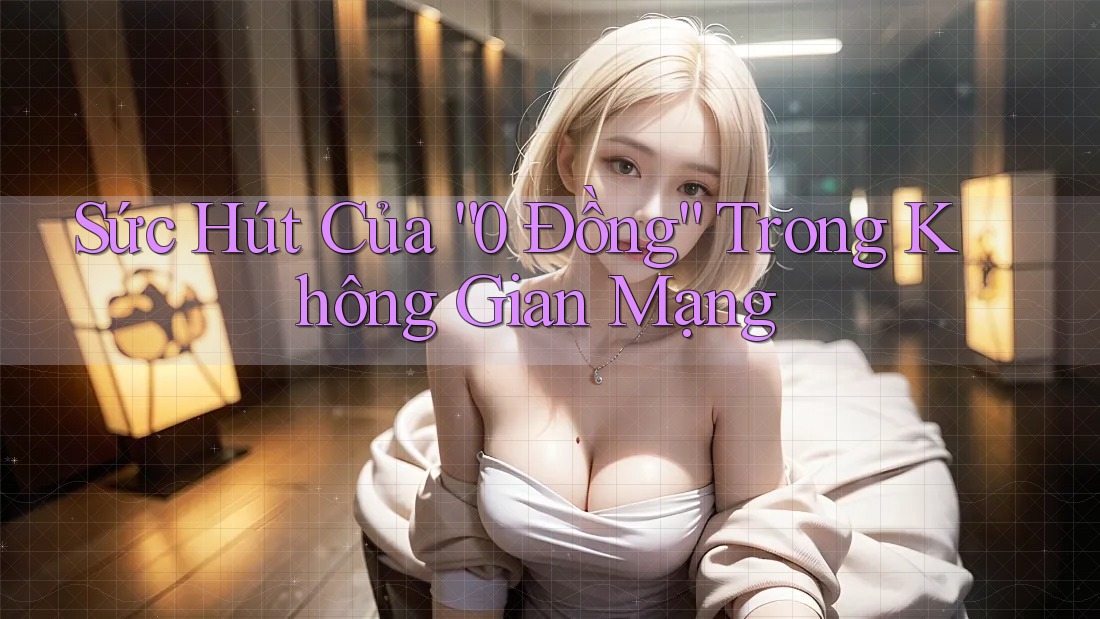 Sức Hút Của “0 Đồng” Trong Không Gian Mạng
