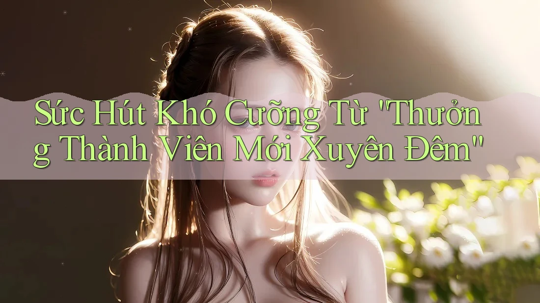 Sức Hút Khó Cưỡng Từ “Thưởng Thành Viên Mới Xuyên Đêm” Sức Hút Khó Cưỡng Từ “Thưởng Thành Viên Mới Xuyên Đêm”