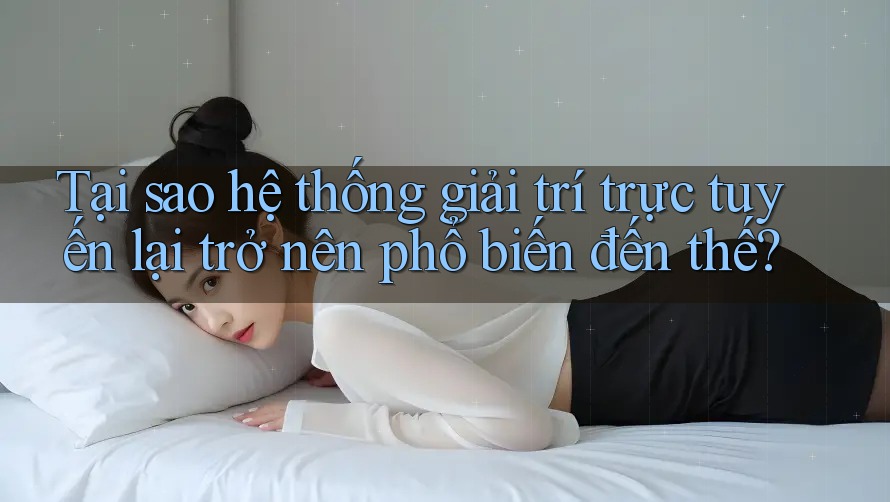 Tại sao hệ thống giải trí trực tuyến lại trở nên phổ biến đến thế?
