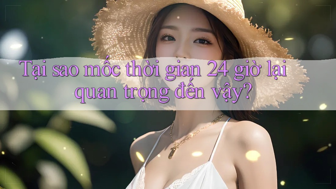 Tại sao mốc thời gian 24 giờ lại quan trọng đến vậy?