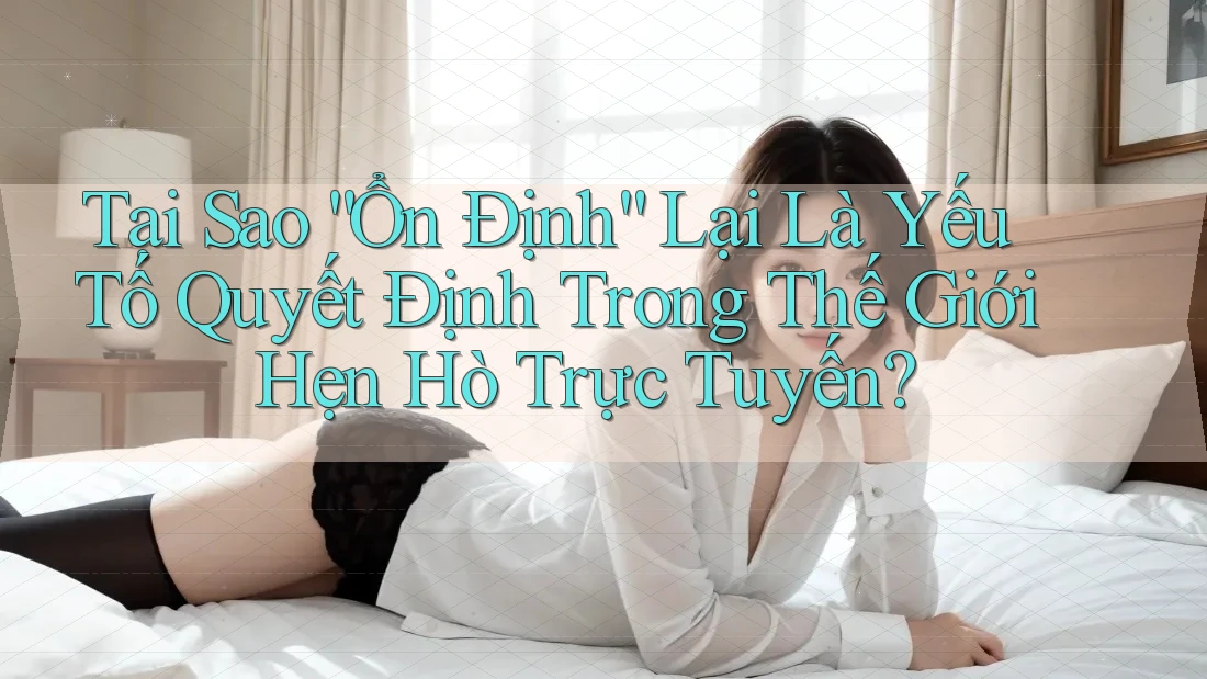 Tại Sao “Ổn Định” Lại Là Yếu Tố Quyết Định Trong Thế Giới Hẹn Hò Trực Tuyến? Tại Sao “Ổn Định” Lại Là Yếu Tố Quyết Định Trong Thế Giới Hẹn Hò Trực Tuyến?