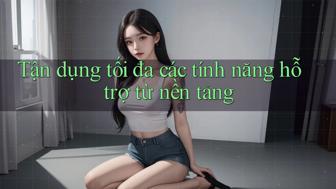 Tận dụng tối đa các tính năng hỗ trợ từ nền tảng