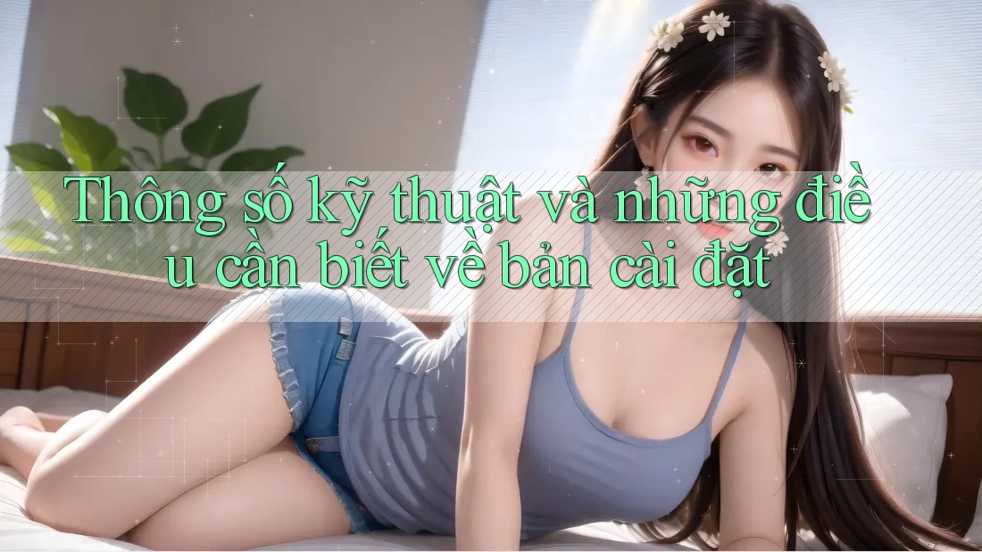 Thông số kỹ thuật và những điều cần biết về bản cài đặt