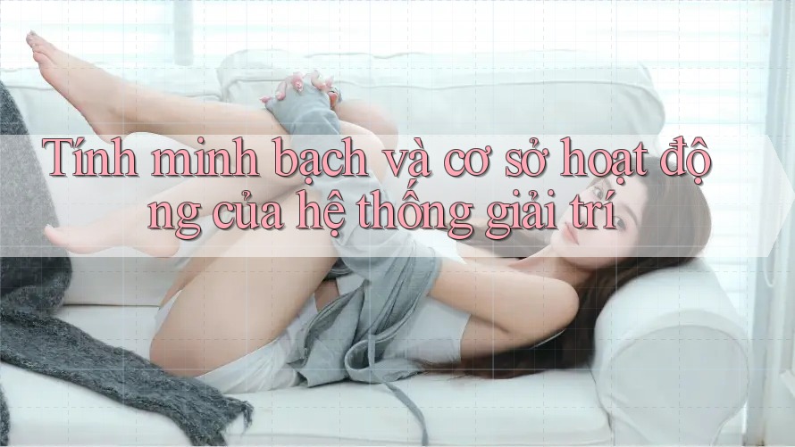 Tính minh bạch và cơ sở hoạt động của hệ thống giải trí Tính minh bạch và cơ sở hoạt động của hệ thống giải trí