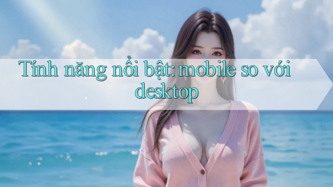 Tính năng nổi bật: mobile so với desktop Tính năng nổi bật: mobile so với desktop