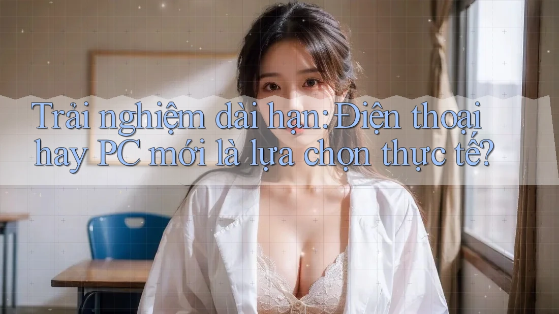 Trải nghiệm dài hạn: Điện thoại hay PC mới là lựa chọn thực tế? Trải nghiệm dài hạn: Điện thoại hay PC mới là lựa chọn thực tế?