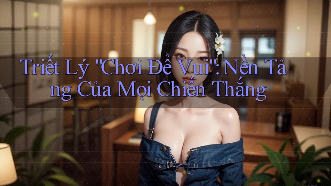 Triết Lý “Chơi Để Vui”: Nền Tảng Của Mọi Chiến Thắng