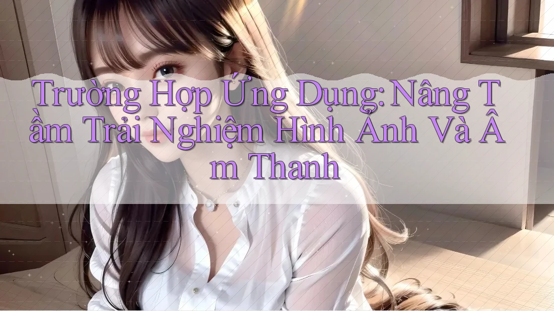 Trường Hợp Ứng Dụng: Nâng Tầm Trải Nghiệm Hình Ảnh Và Âm Thanh
