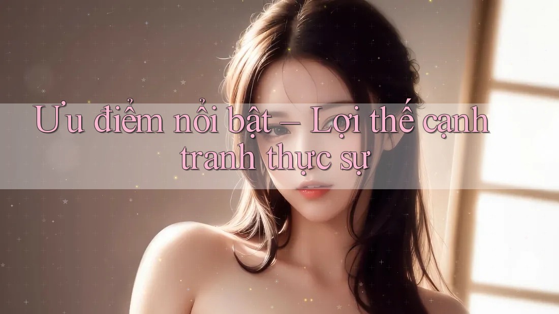 Ưu điểm nổi bật – Lợi thế cạnh tranh thực sự Ưu điểm nổi bật – Lợi thế cạnh tranh thực sự