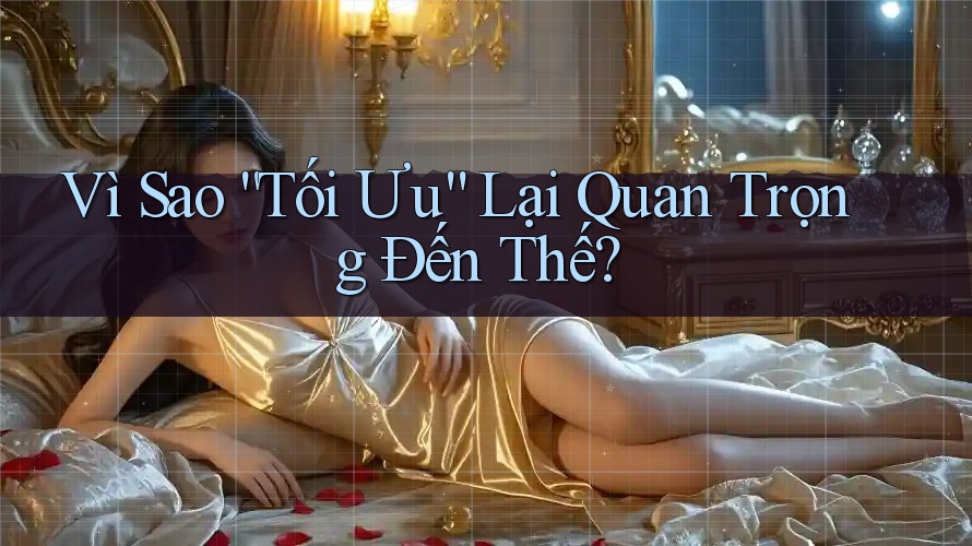 Vì Sao “Tối Ưu” Lại Quan Trọng Đến Thế? Vì Sao “Tối Ưu” Lại Quan Trọng Đến Thế?