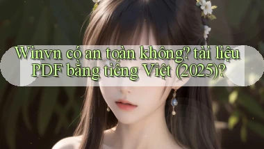 Winvn có an toàn không tài liệu PDF bằng tiếng Việt (2025)