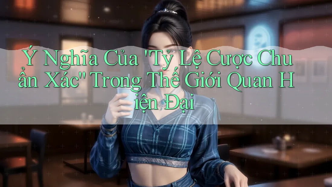 Ý Nghĩa Của “Tỷ Lệ Cược Chuẩn Xác” Trong Thế Giới Quan Hiện Đại